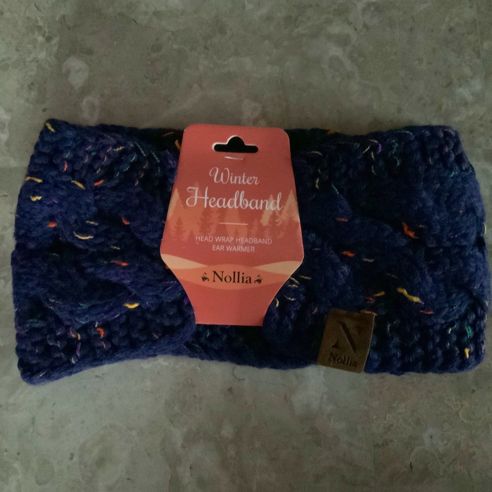 NWT Head Wrap Headband Ear Warmer From NOLLIA